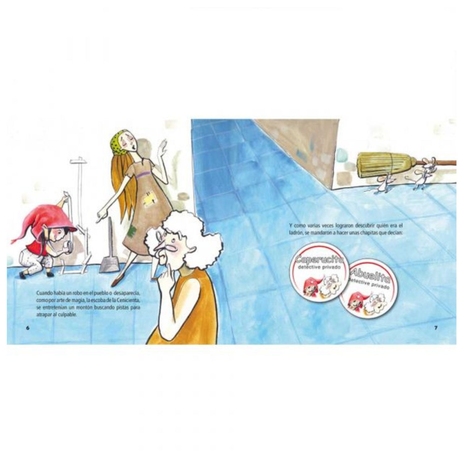 Caperucita Roja y abuelita, Detectives privados-1
