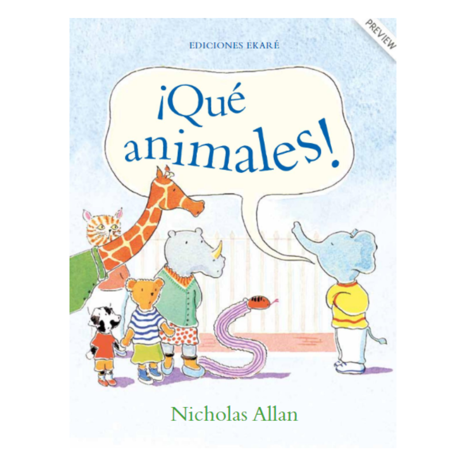 ¡Qué animales!-0