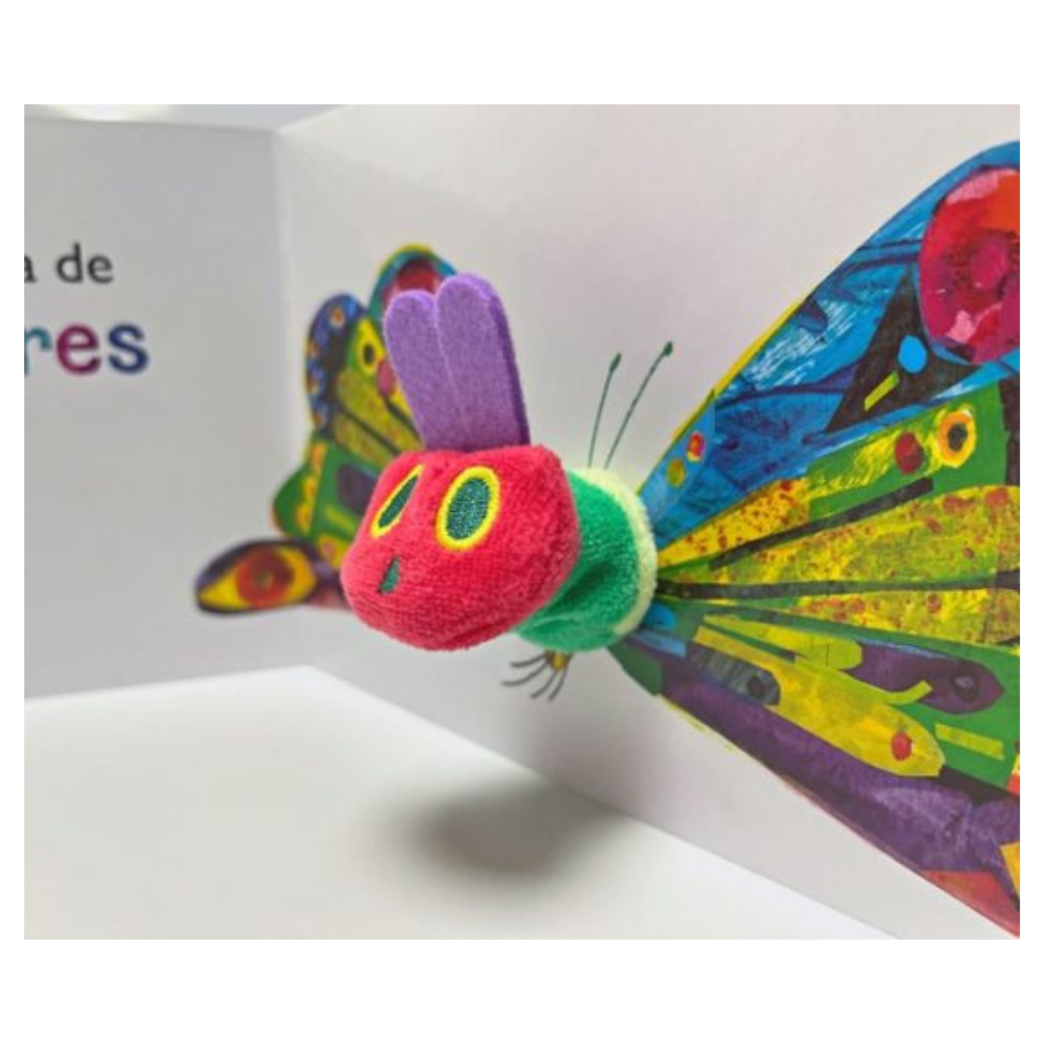 La pequeña oruga glotona 123 Libro: Títere de dedo-1