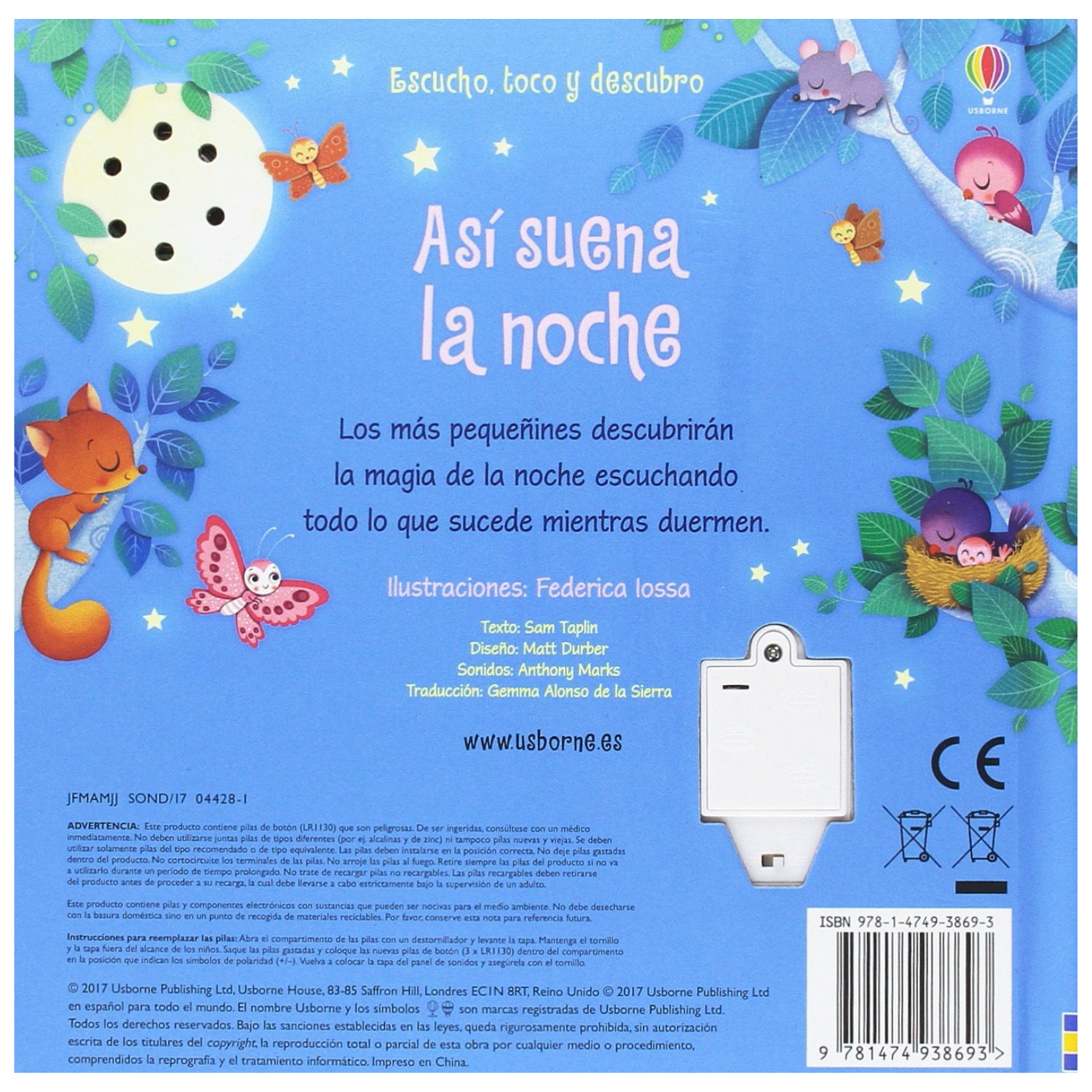 Así suena la noche - Colección Escucho toco y descubro-3