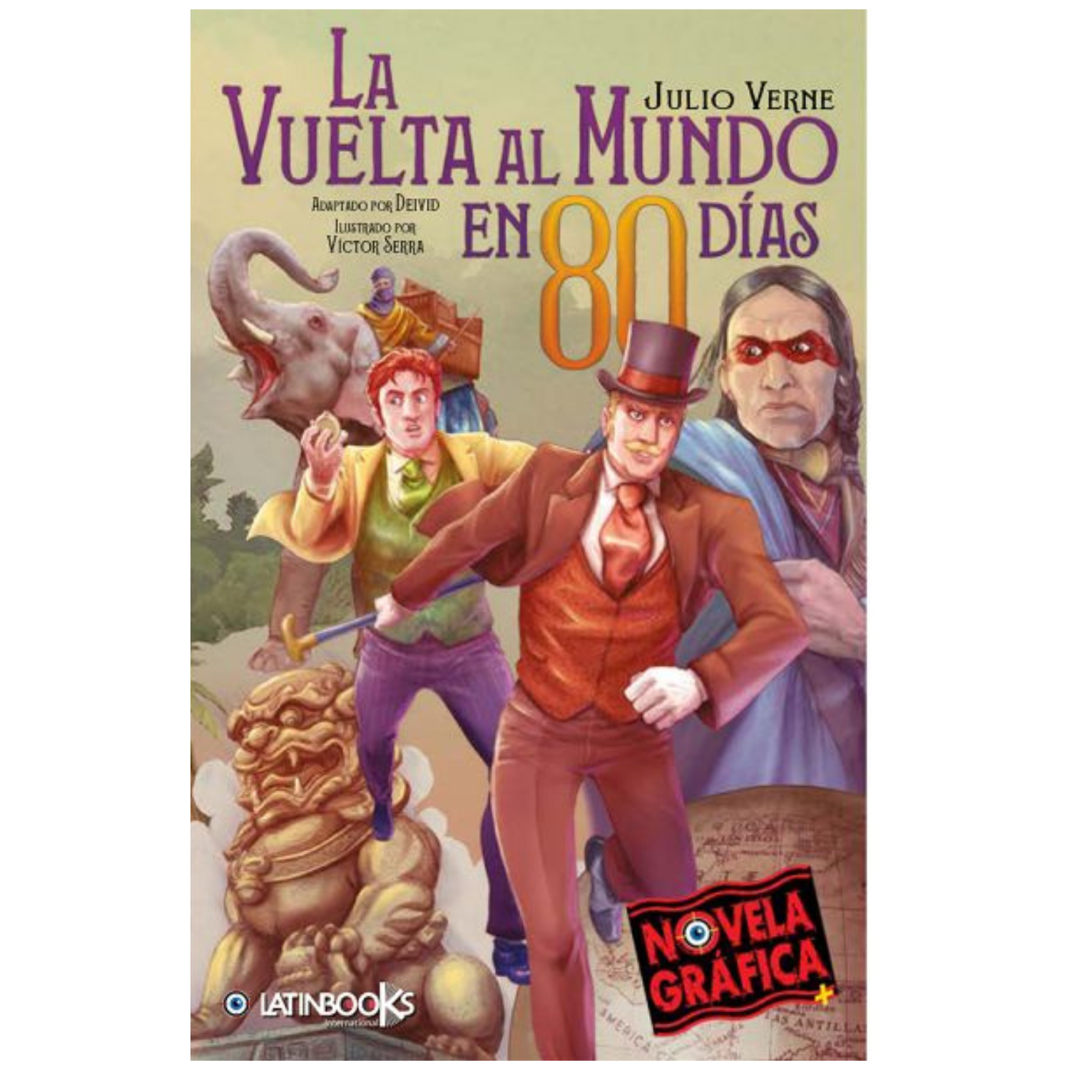 La vuelta al mundo en 80 días - Novela gráfica-0