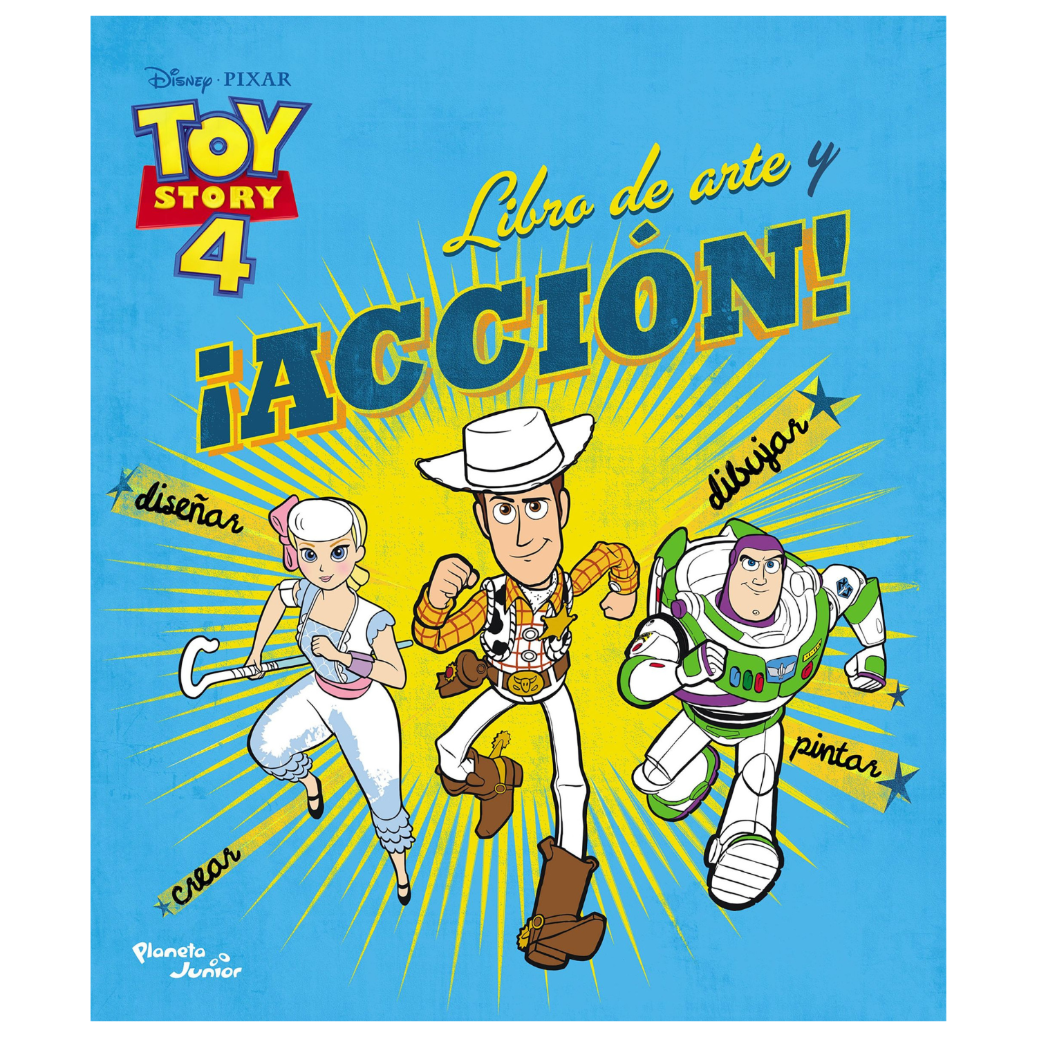 Toy Story 4. Libro de arte y ¡acción!-0