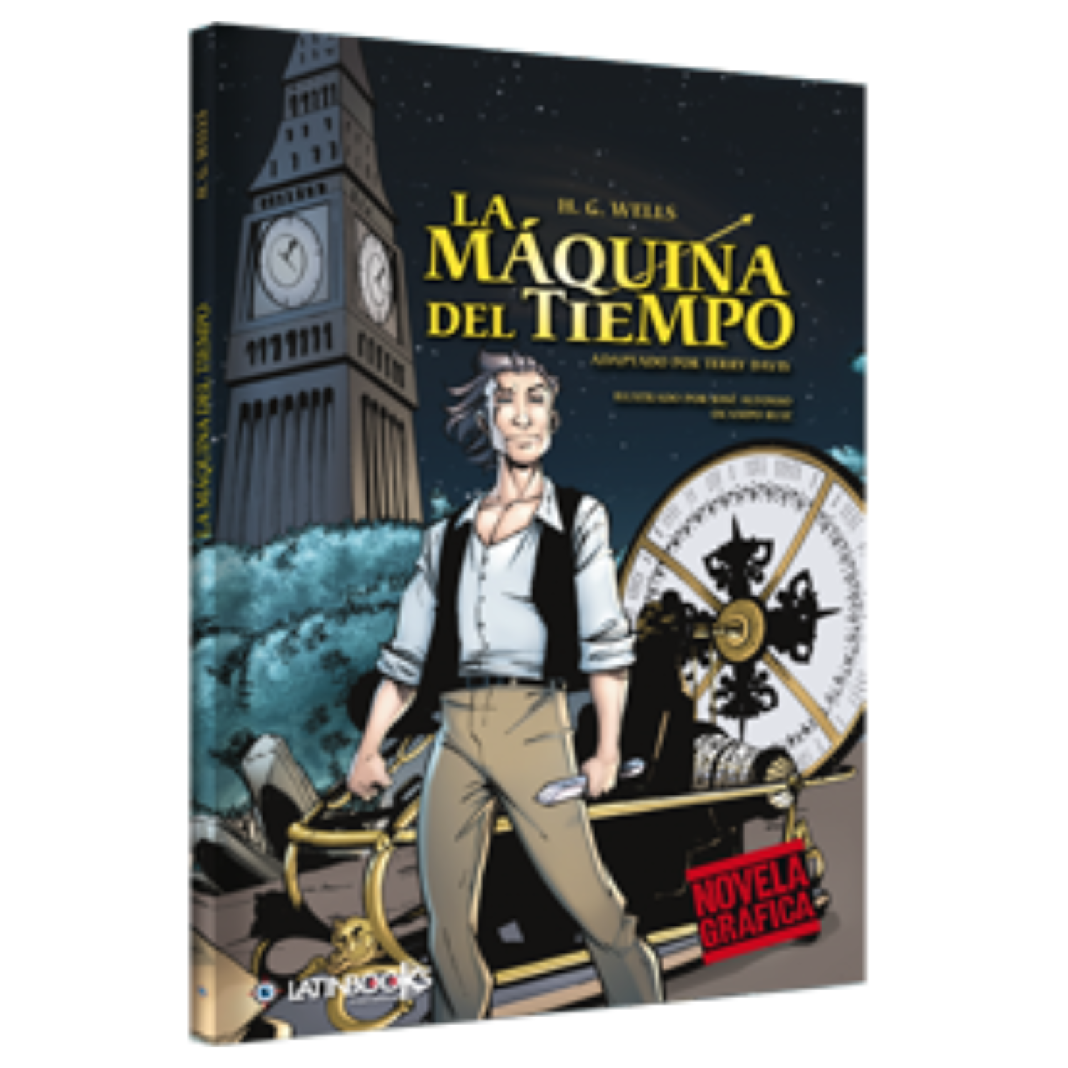 La máquina del tiempo - Novela gráfica-0