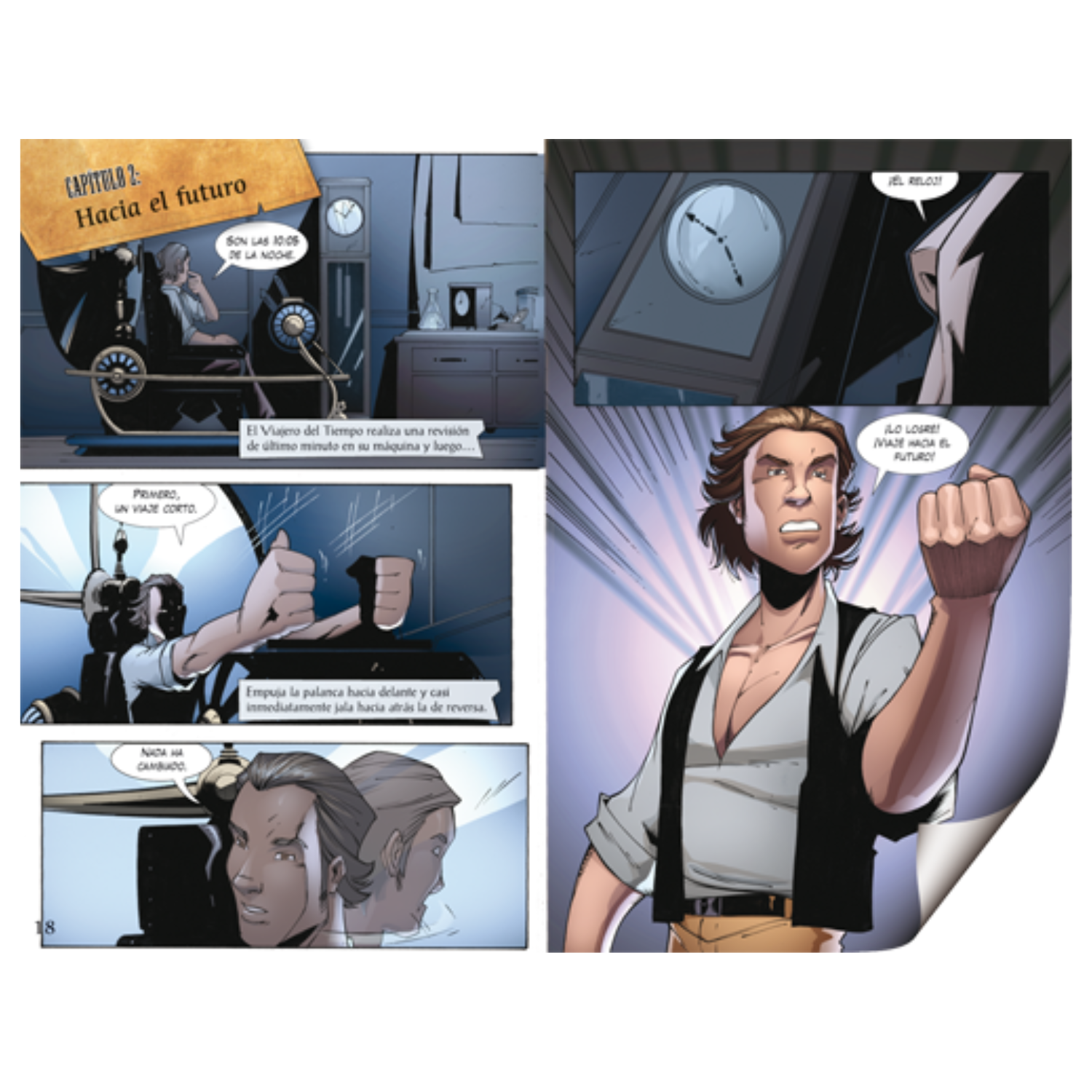 La máquina del tiempo - Novela gráfica-1