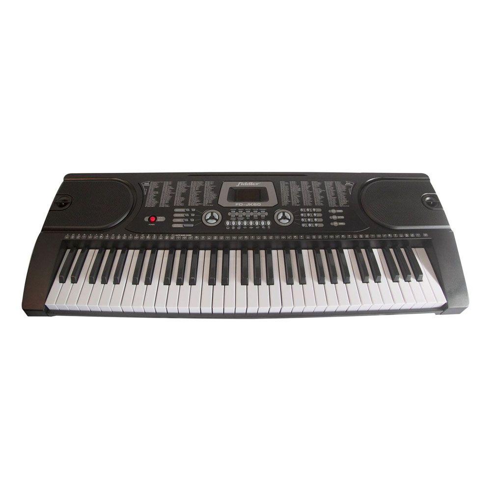 Teclado Musical Electronico Fiddler FD-JK60 61 Teclas Negro-3