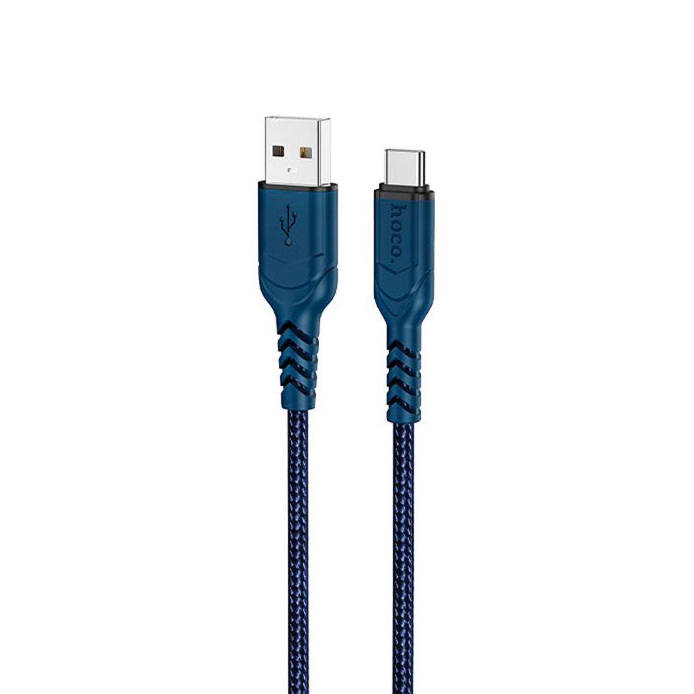 Cable Hoco X59 Victory USB a Tipo C 3A 1m Azul-5