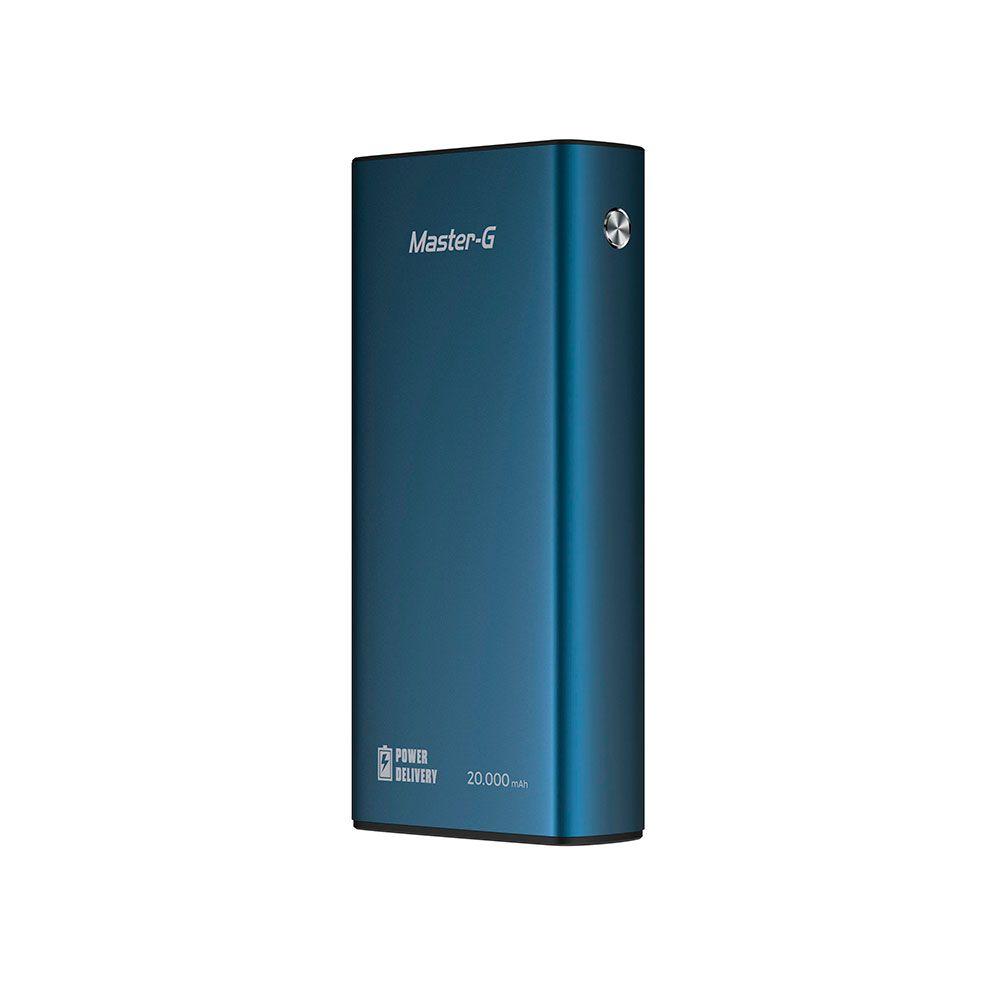 Cargador Portátil Master G Carga Rápida PD 20.000 mAh Azul-7