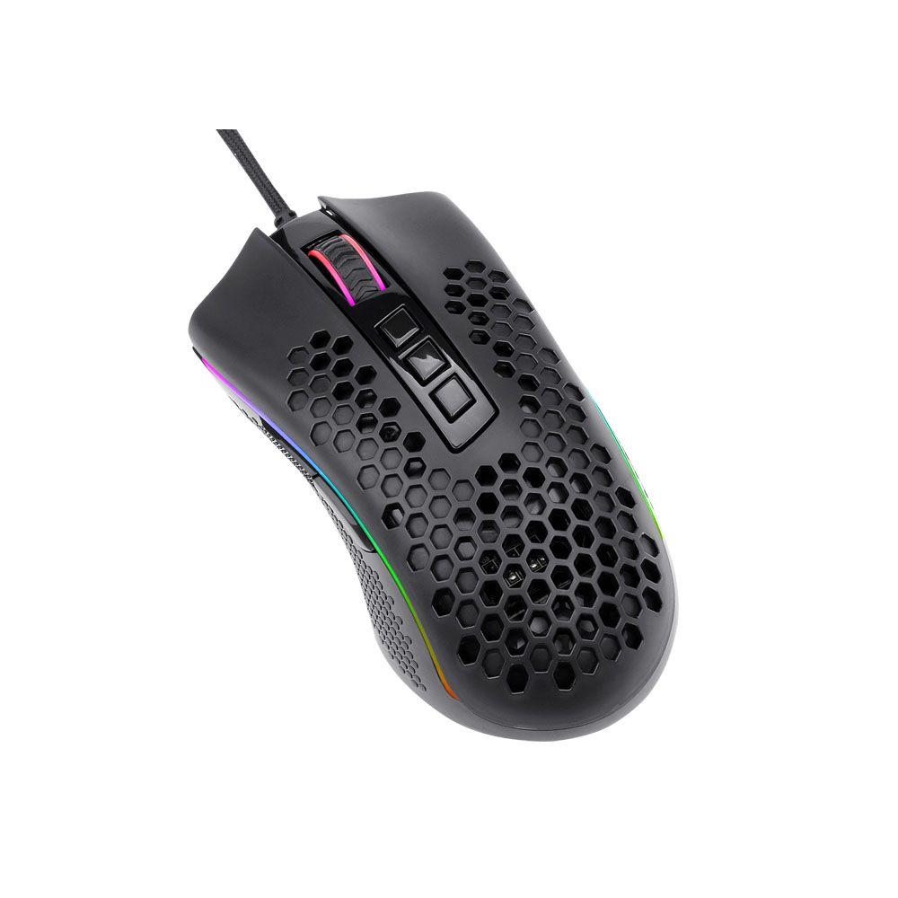 Mouse Gamer Redragon Storm M988 RGB 12.400 DPI-0