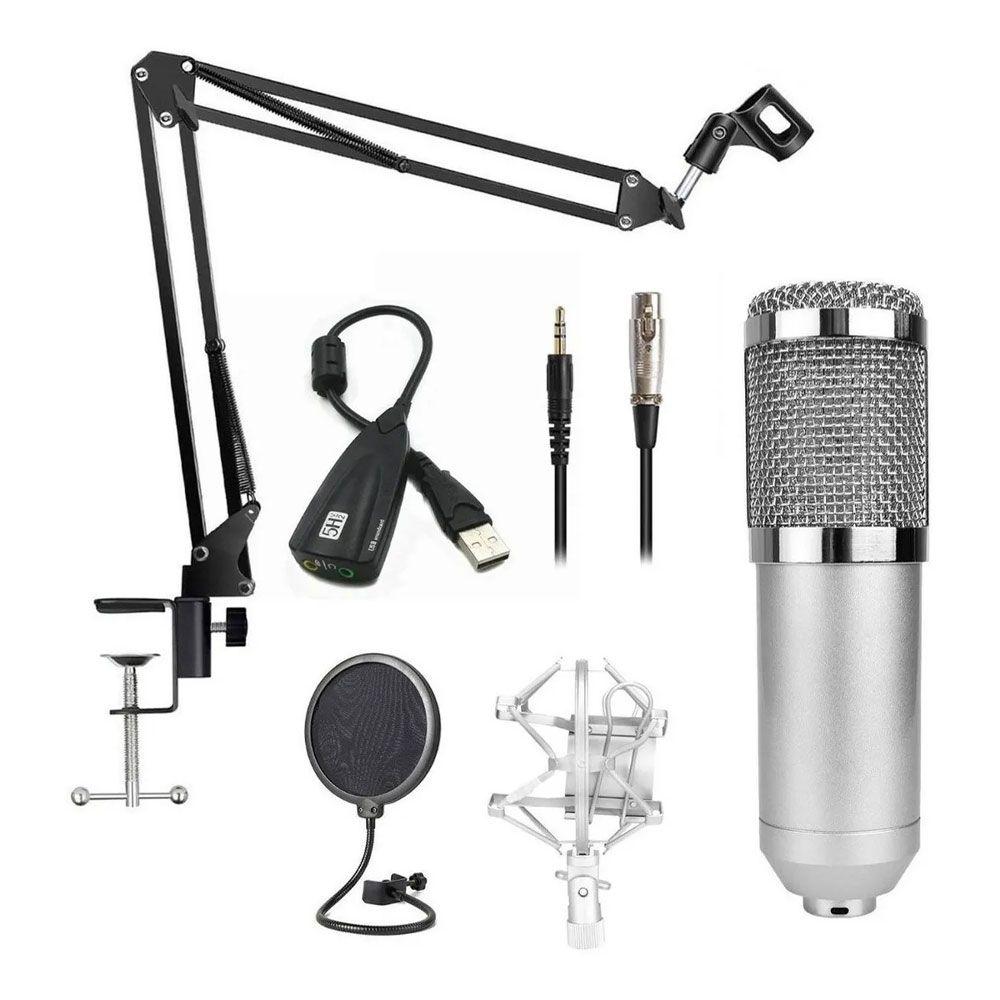 Kit de microfono Fiddler FD BM800 studio Pro Con Brazo-5