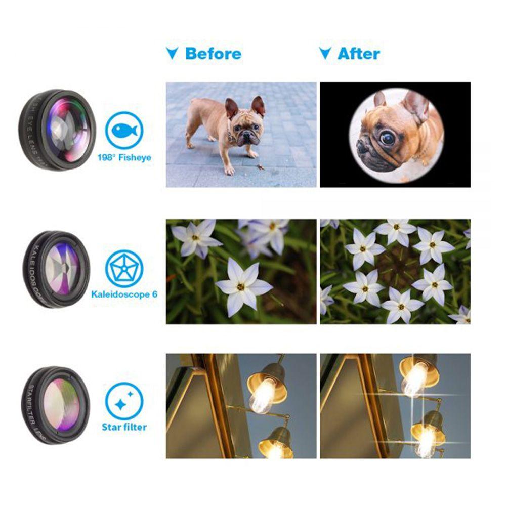 Kit de lentes telescopio camara de celular Apexel + trípode-3