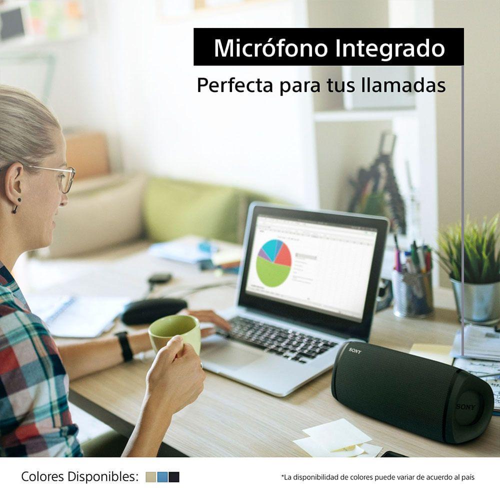Parlante Sony SRS XB43 L Extra Bass Bluetooth IP67 Azul-4