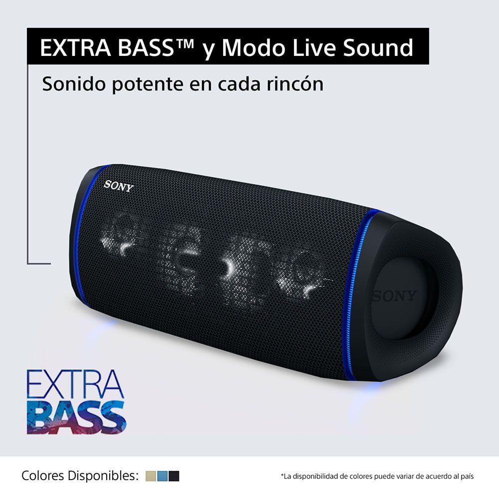 Parlante Sony SRS XB43 L Extra Bass Bluetooth IP67 Azul-5