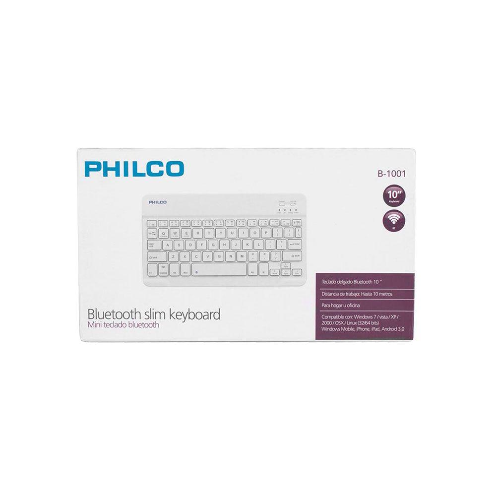 Mini teclado Philco 10 pulg B1001 Bluetooth Multiplataforma-1