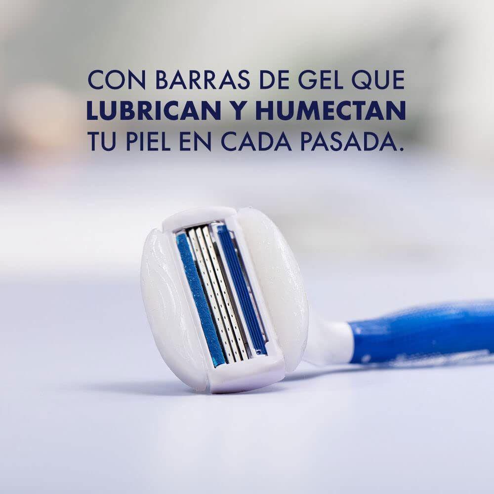 Máquina de afeitar recargable Gillette Mach3 Cuerpo 1unidad-6