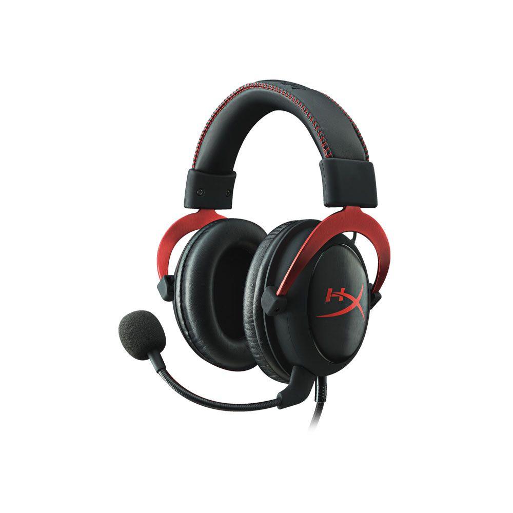Audífonos Gamer HyperX Cloud II PS4 PC Xbox One Negro Rojo-0