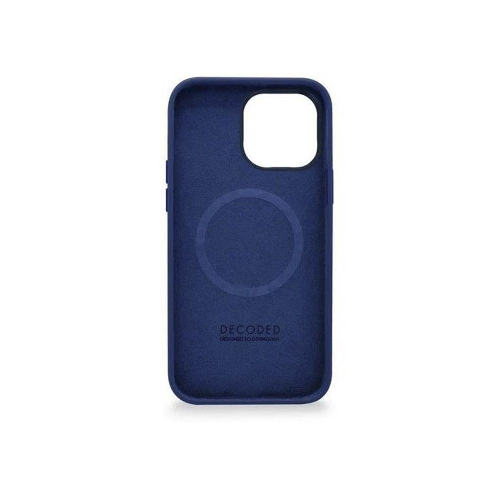 Funda de silicona con MagSafe iPhone 14 Pro Max Decoded Azul-2