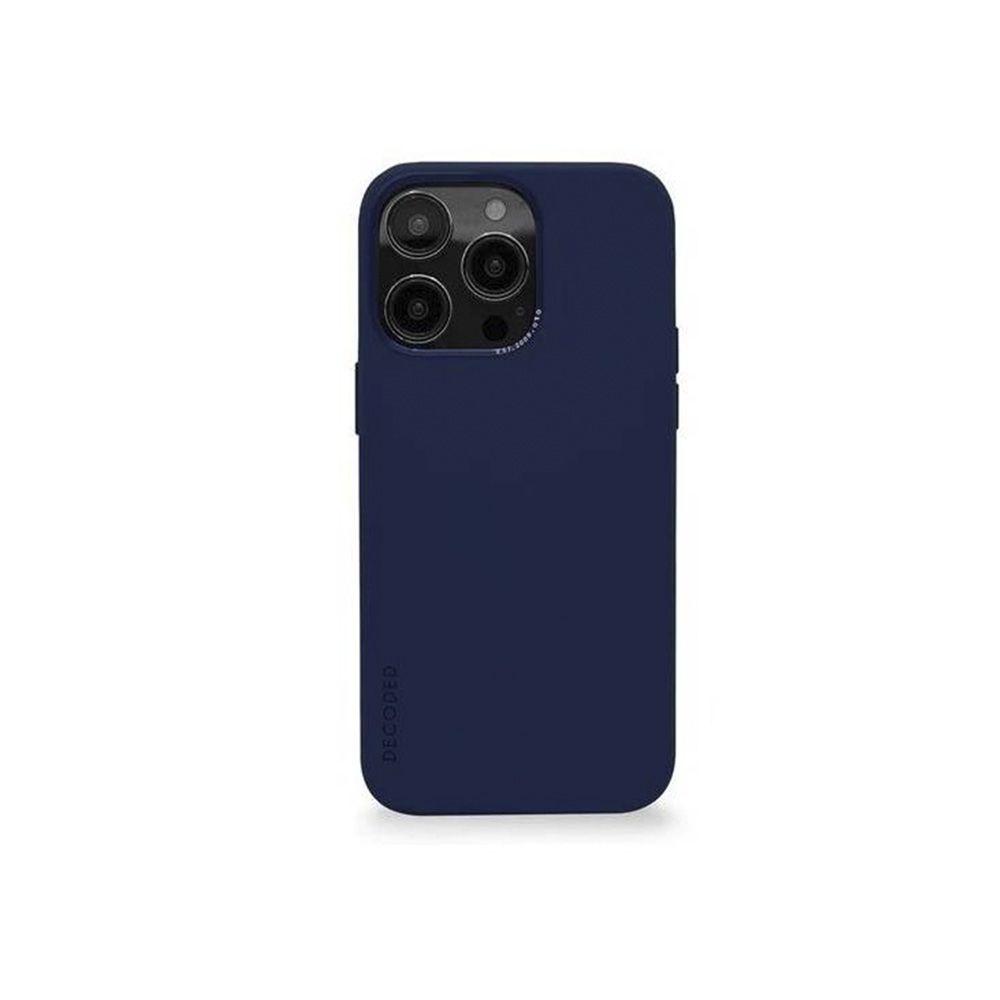 Funda de silicona con MagSafe iPhone 14 Pro Max Decoded Azul-4
