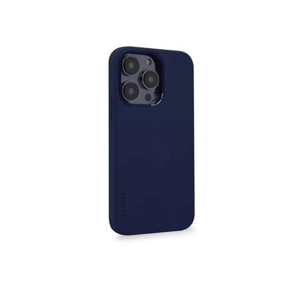 Funda de silicona con MagSafe iPhone 14 Pro Max Decoded Azul-5