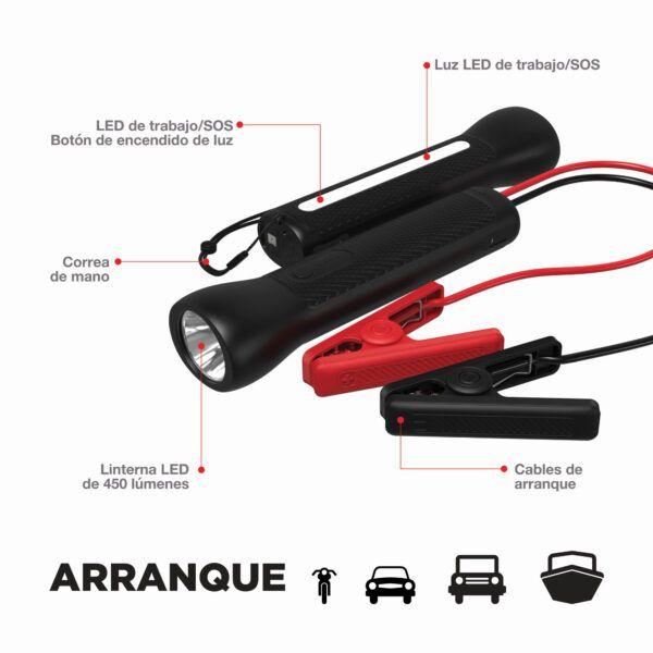 Linterna + partidor para auto Mophie Powerstation Go Rugged-2