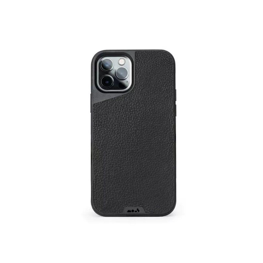 Carcasa Mous Limitless para iPhone 12 Pro Max Cuero Negro-0