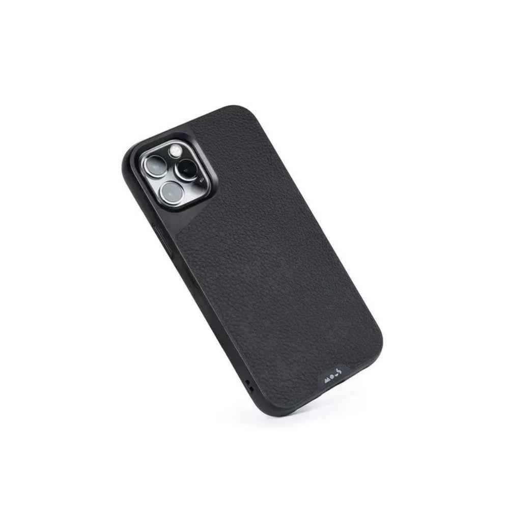 Carcasa Mous Limitless para iPhone 12 Pro Max Cuero Negro-1