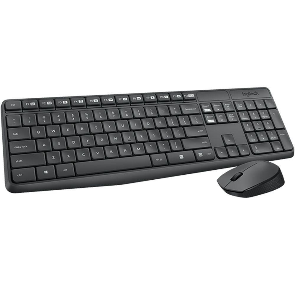 Logitech Teclado + Mouse Optico Inalambrico Mk235 - Logitech-2