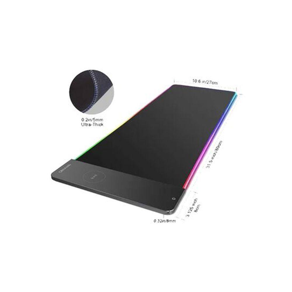 Mouse Pad Philips 7604P XL RGB Carga Inalambrica 80x30cm-1