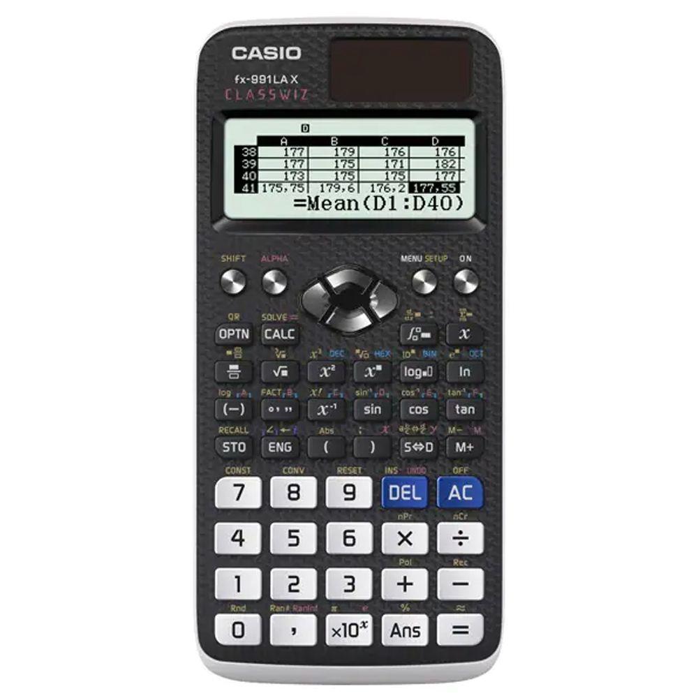 Calculadora Científica Casio FX 991LAX BK W DH 553 Funciones-0