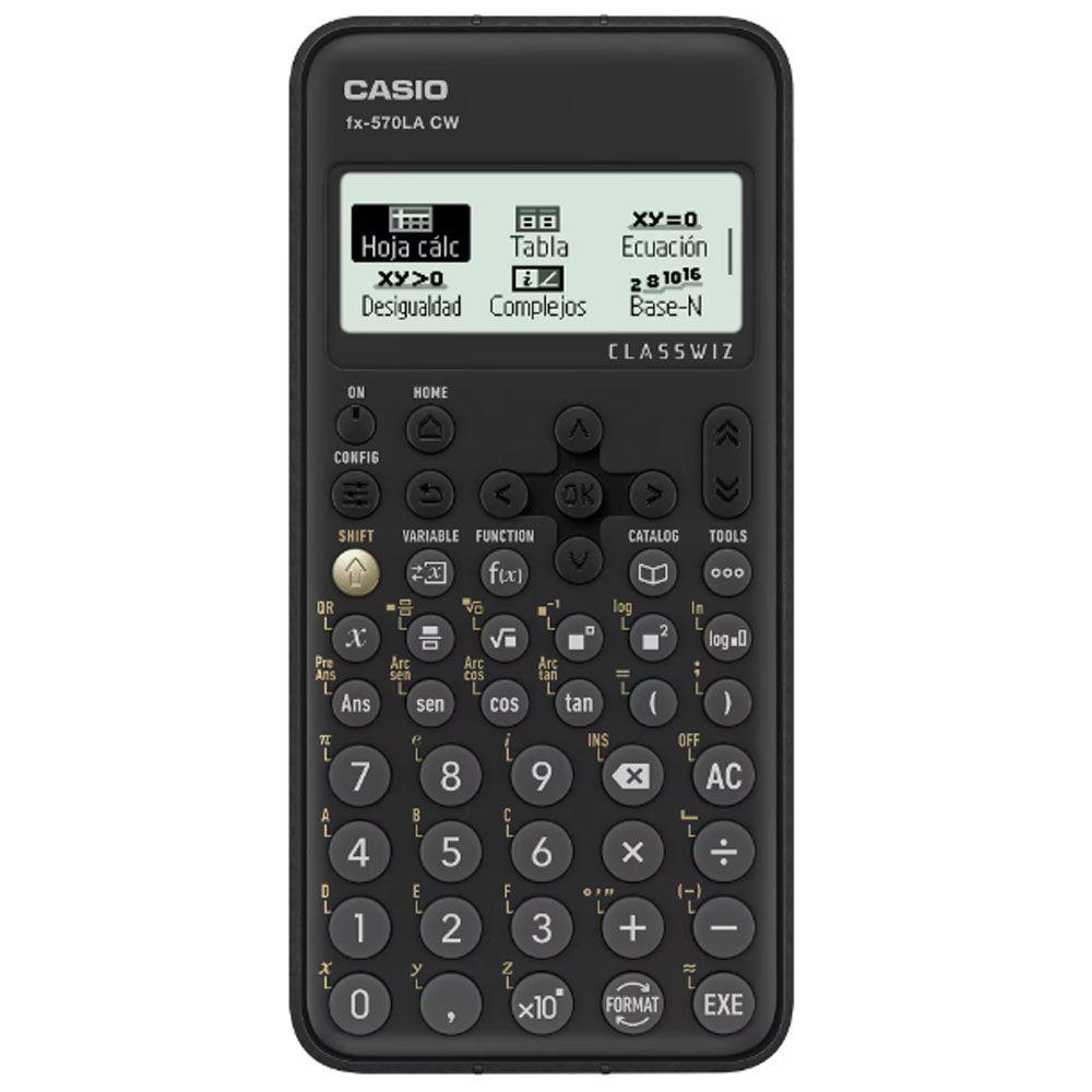 Calculadora Cientifica Casio FX 570LA CW Classwiz Negra-2