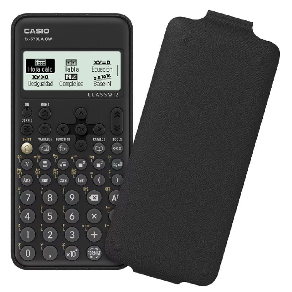 Calculadora Cientifica Casio FX 570LA CW Classwiz Negra-3