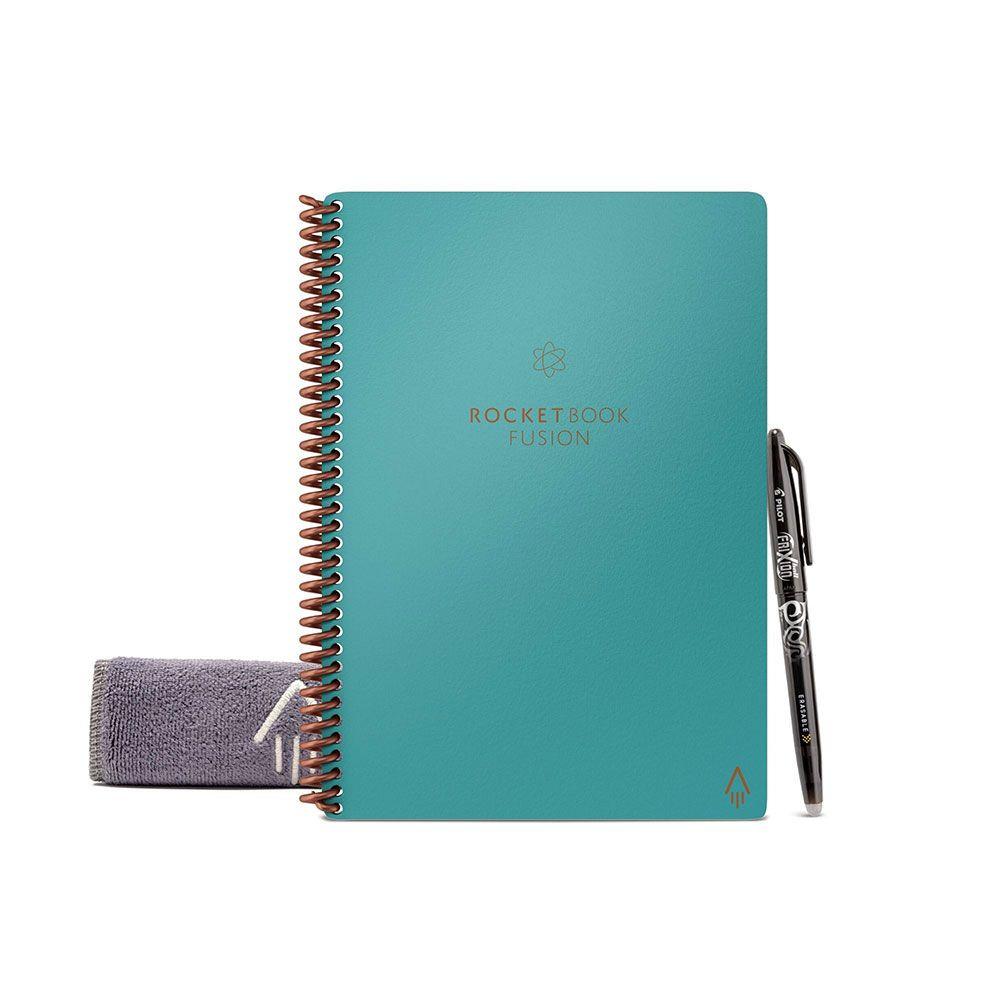 Cuaderno Inteligente Rocketbook Fusion Executive Teal-3