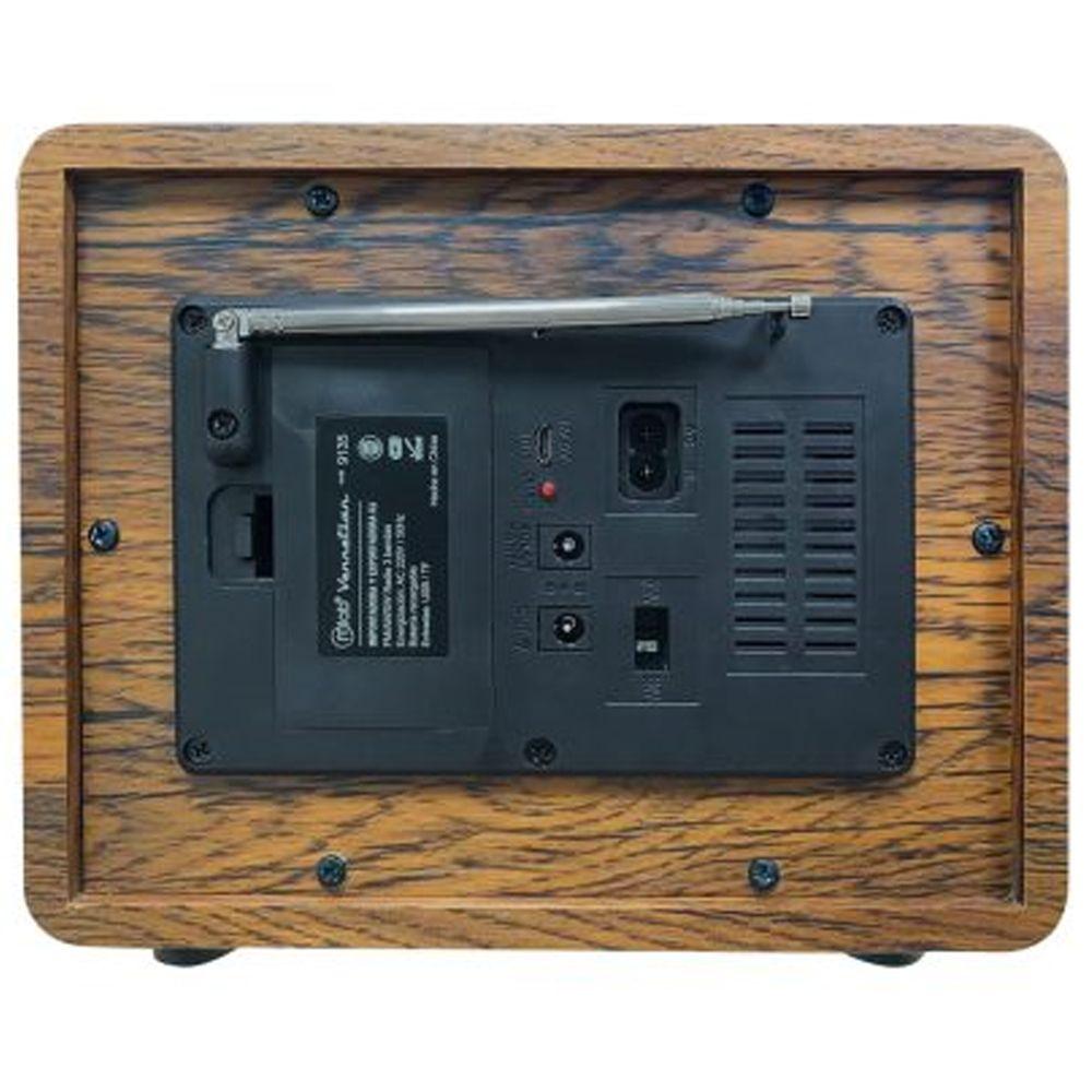 Radio Parlante MLab 9135 Retro Vennetian Bluetooth USB FM-8
