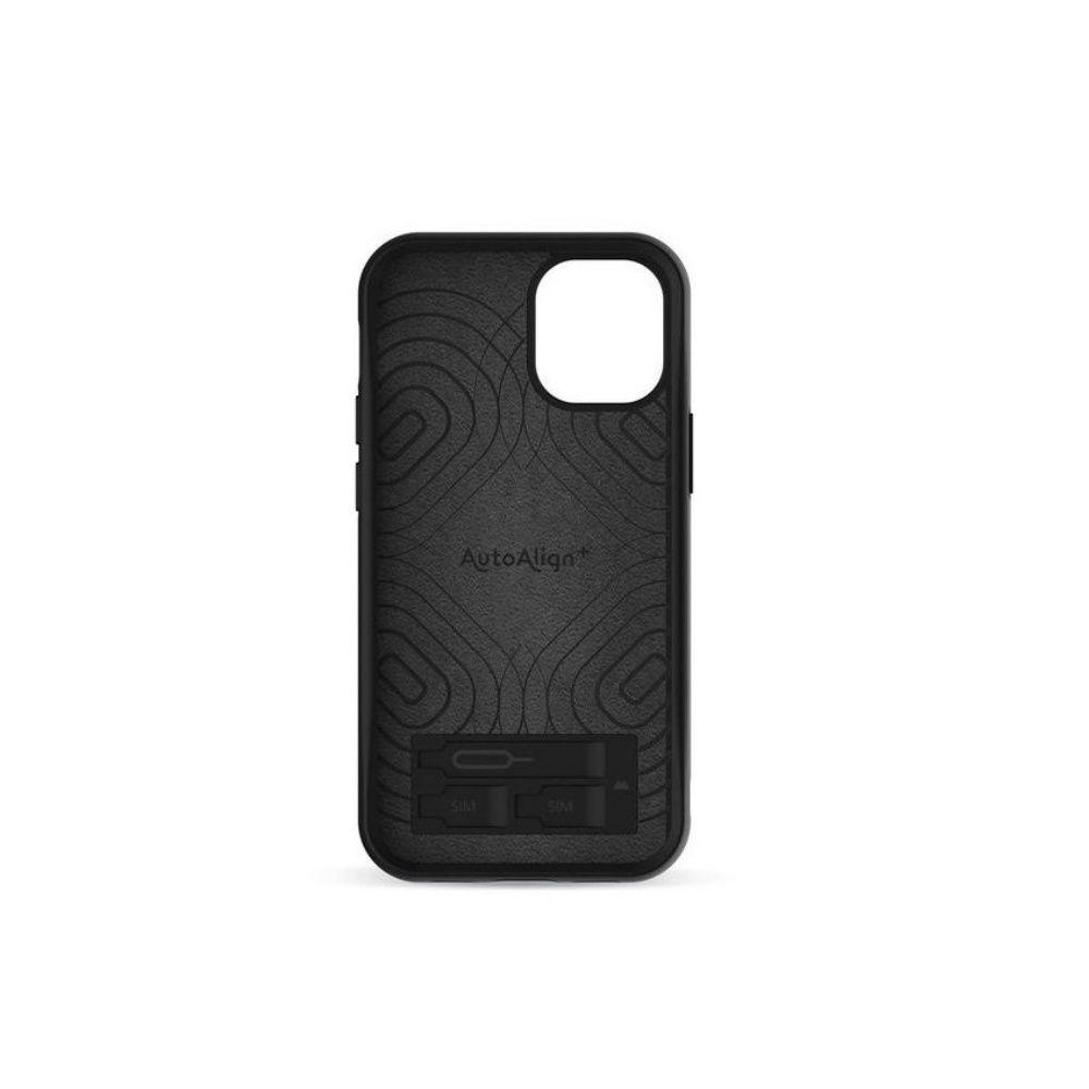 Carcasa Mous Limitless 3.0 para iPhone 12/12 Pro Cuero Negro-1