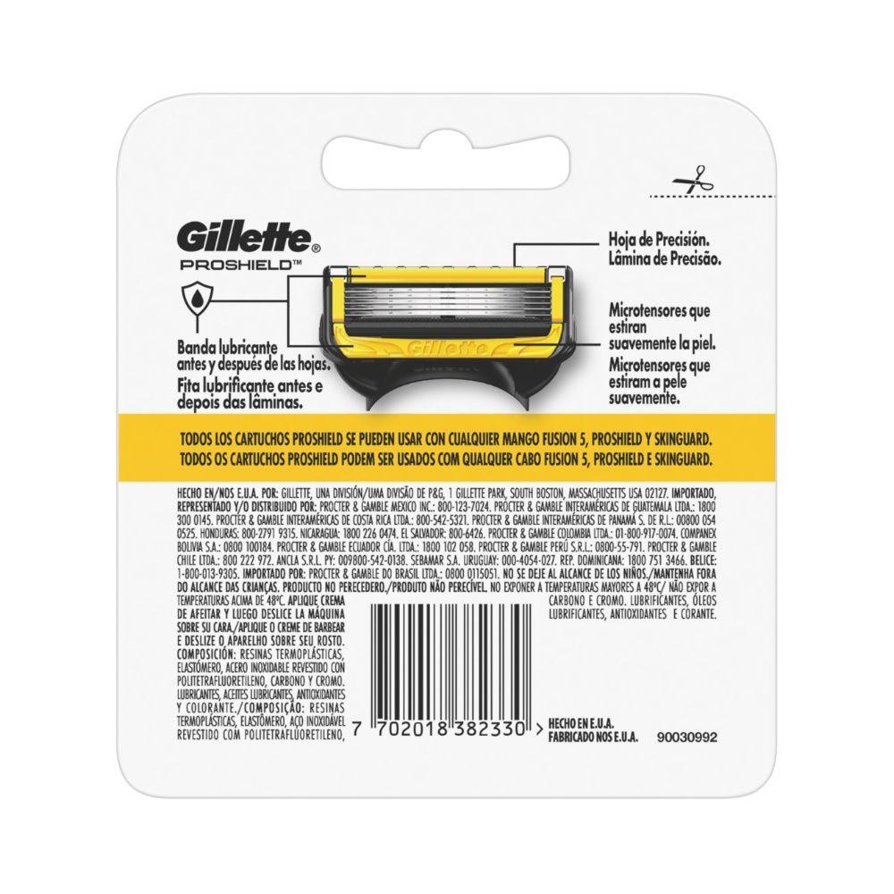 Repuestos de Afeitadora Gillette Fusion 5 Proshield 4 Uds-1