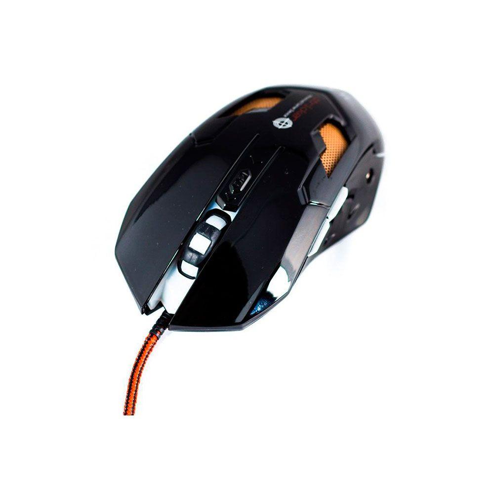 Mouse Gamer 3DFX Stricker 6 botones 4000 DPI Negro-6