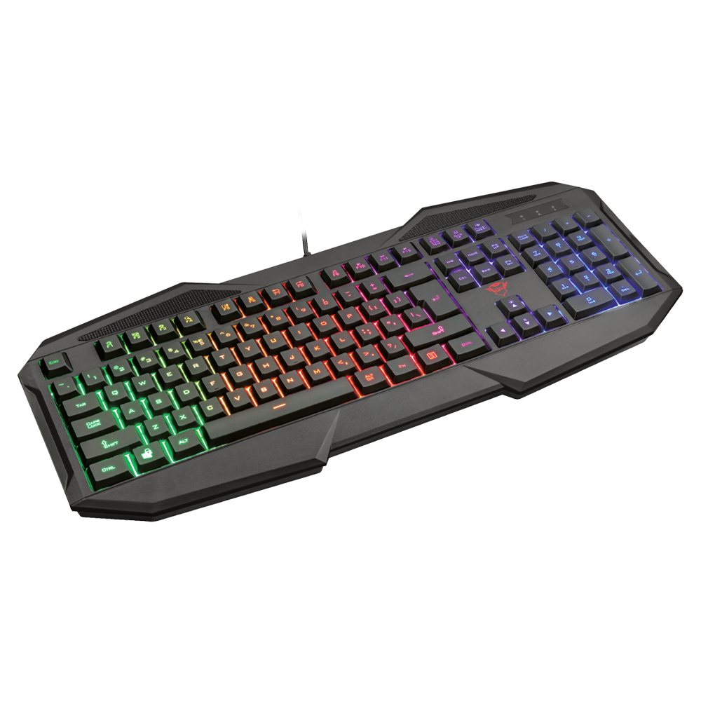 Teclado Gamer Trust GXT 830-RW Avonn iluminado Anti Ghosting-1