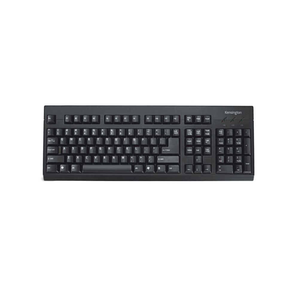 Teclado Kensington Keyboard Antiderrame USB Negro-0