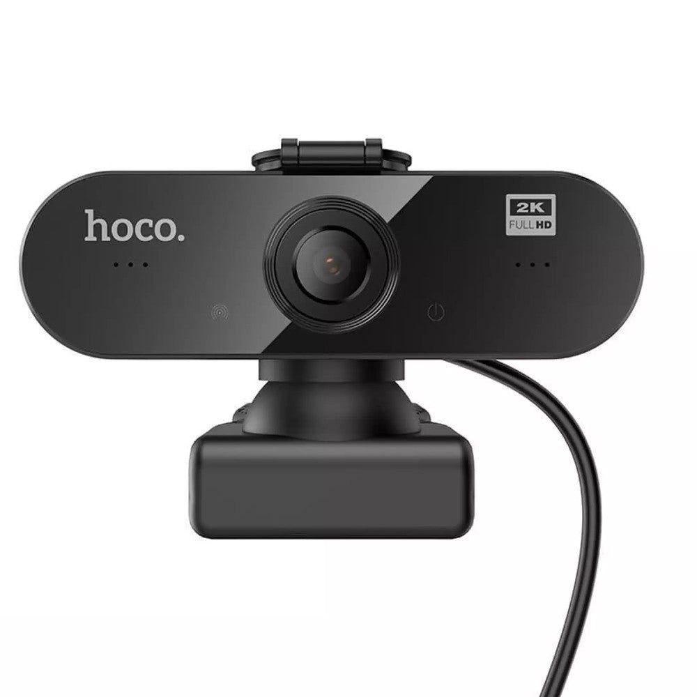 Webcam Hoco DI06 2K con microfono USB Negro-0