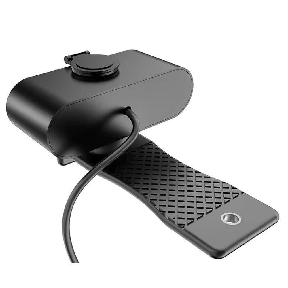 Webcam Hoco DI06 2K con microfono USB Negro-7