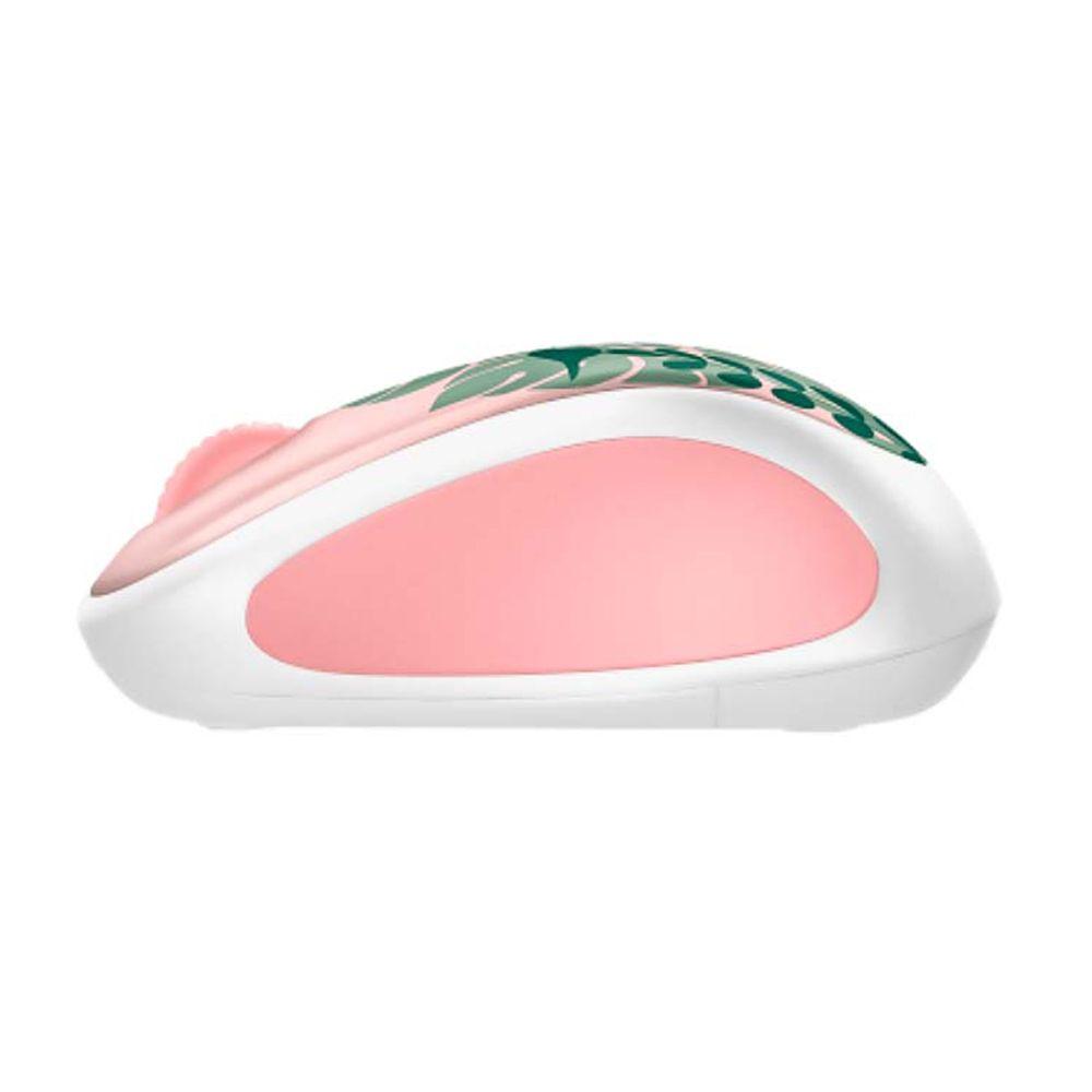 Mouse Logitech M317C Inalambrico USB Chirpy Bird Rosa-2