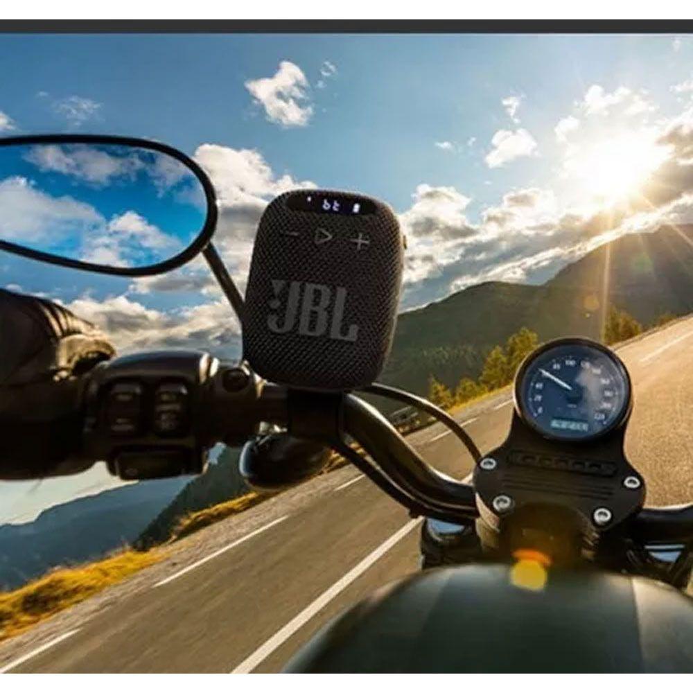 Parlante JBL Wind 3 Bluetooth para Moto Bici Negro-8