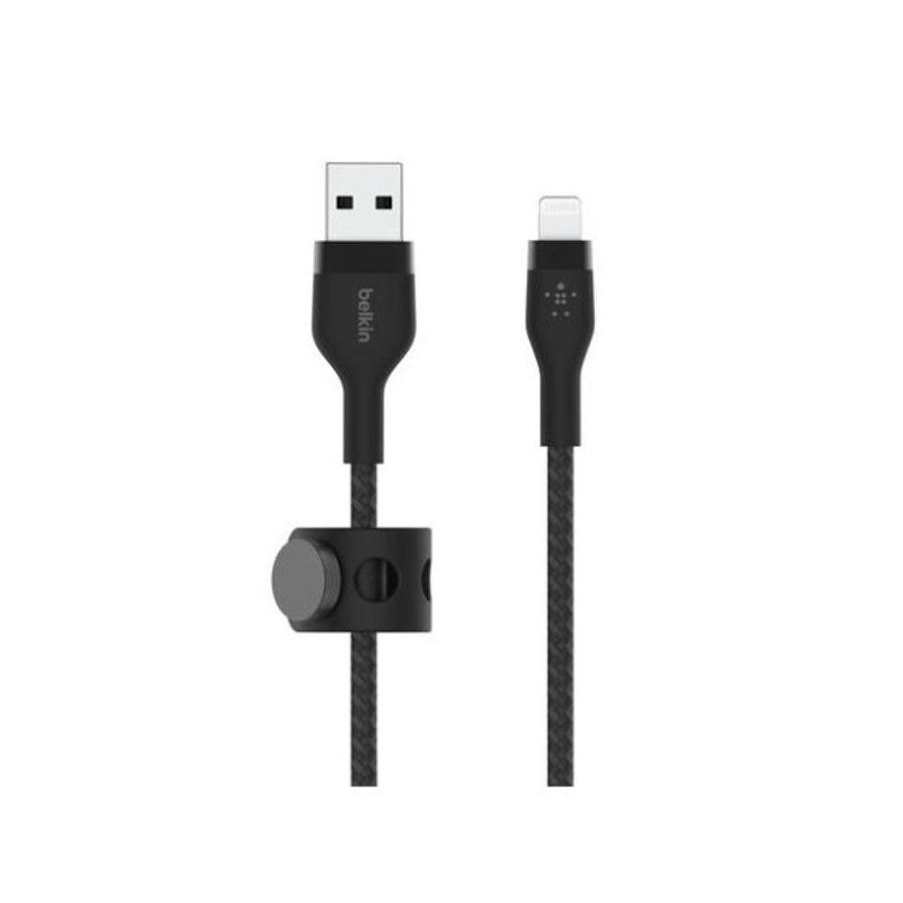 Cable Belkin Pro Flex USB A a Ligthing 1mt Negro-0