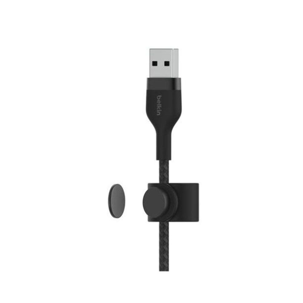 Cable Belkin Pro Flex USB A a Ligthing 1mt Negro-2