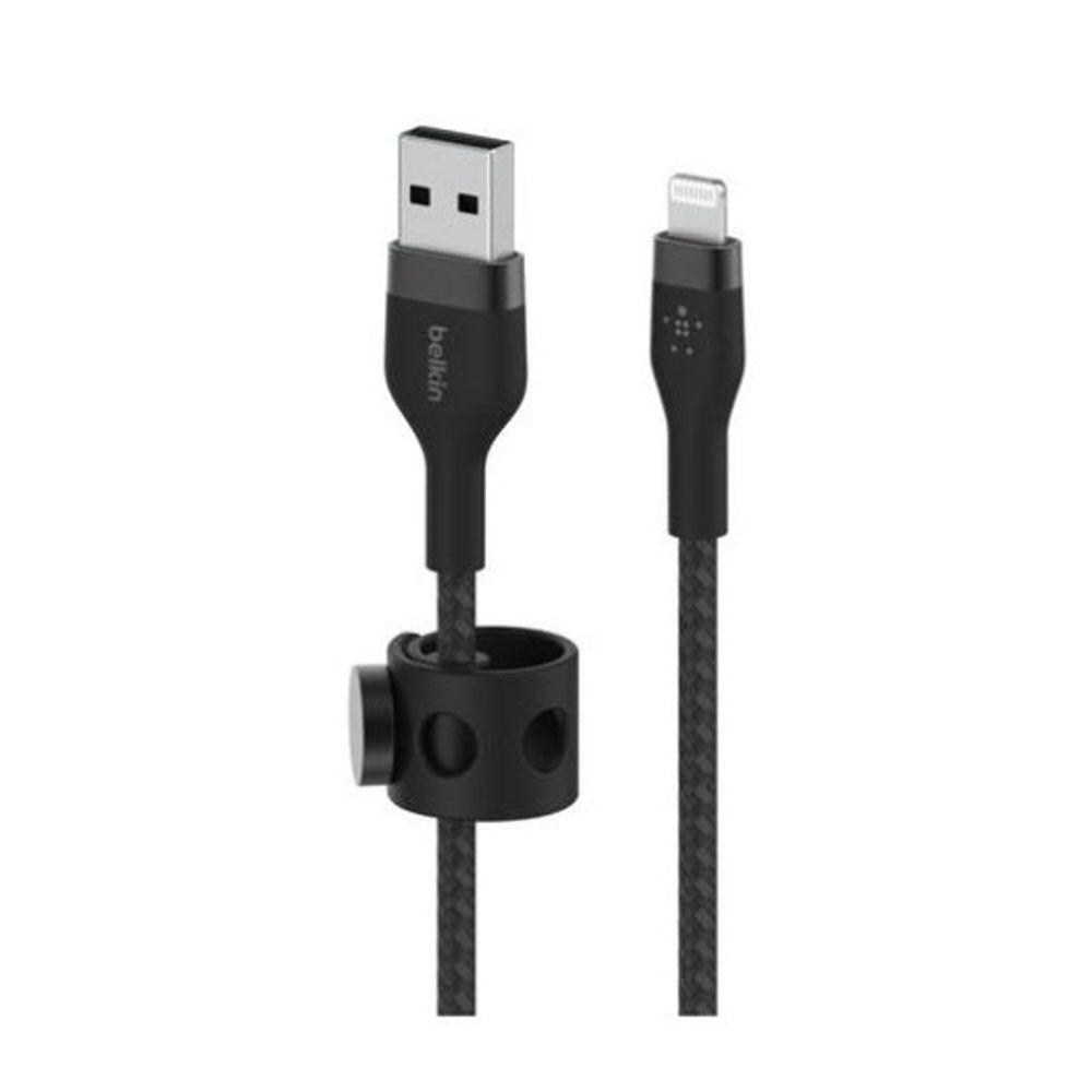 Cable Belkin Pro Flex USB A a Ligthing 1mt Negro-4