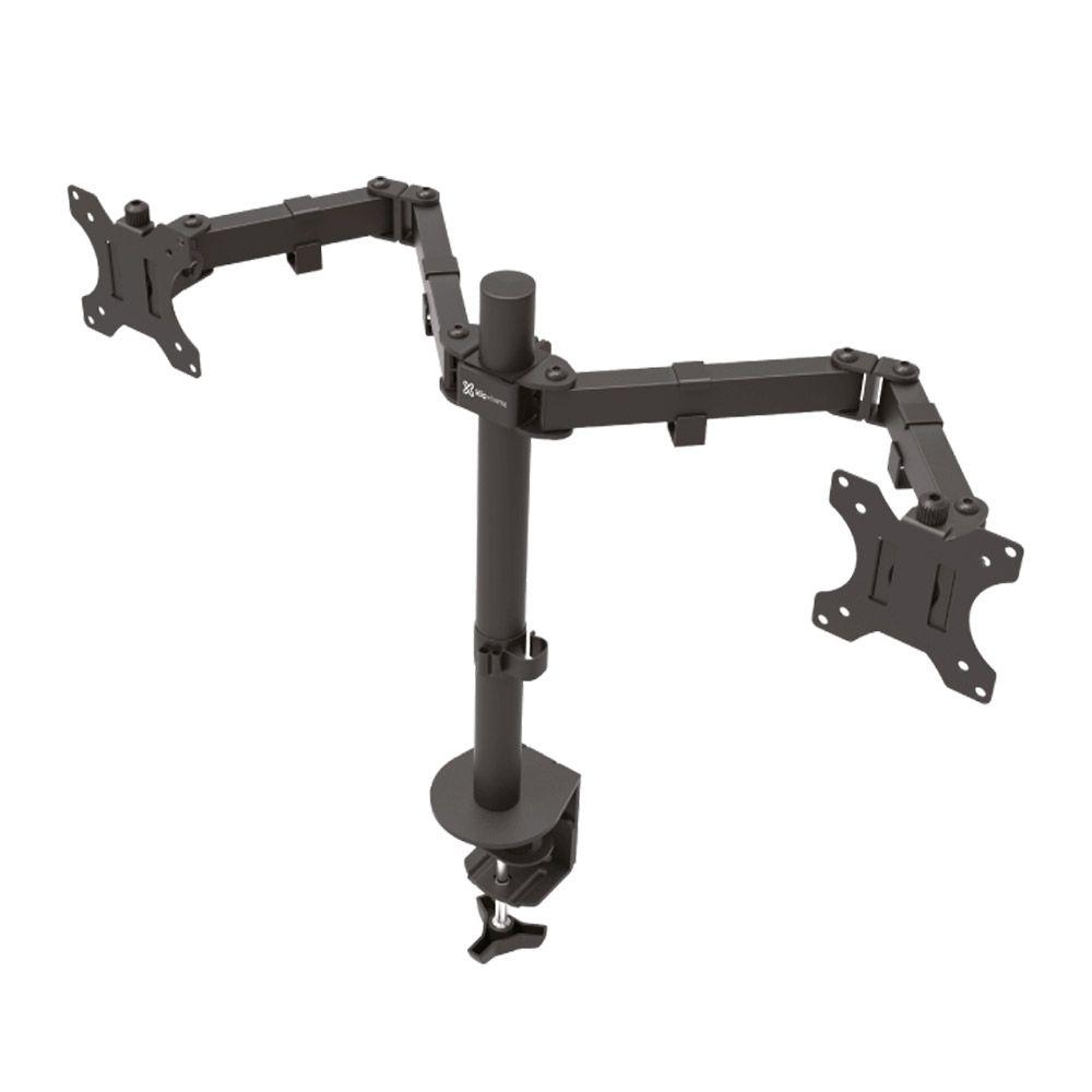 Soporte doble para monitor Klip Xtreme KPM 310 13 a 32 Pulg-5