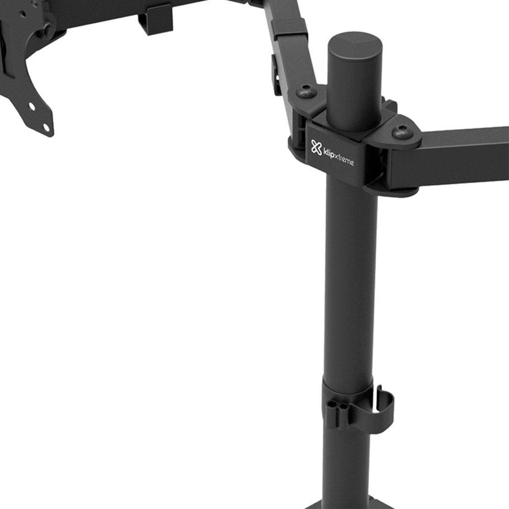 Soporte doble para monitor Klip Xtreme KPM 310 13 a 32 Pulg-7