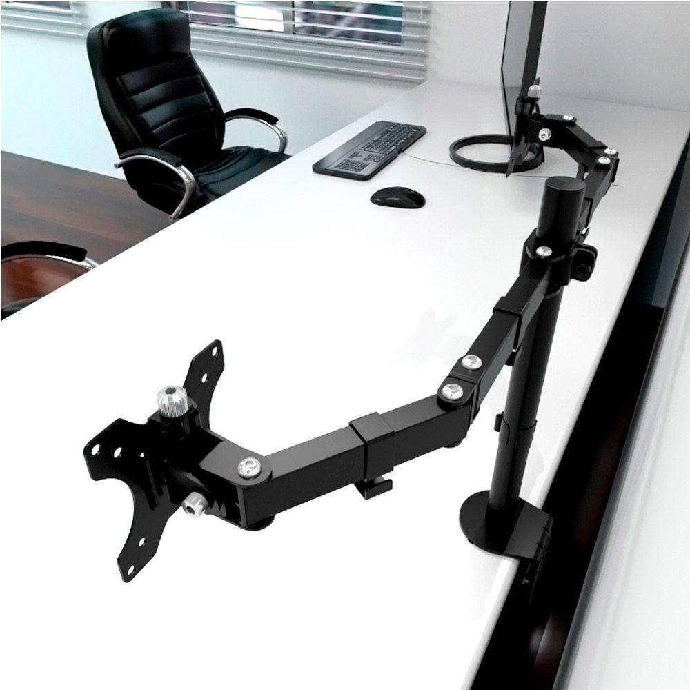 Soporte doble para monitor Klip Xtreme KPM 310 13 a 32 Pulg-9