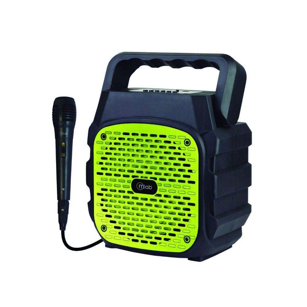Parlante MLab  Outdoor Fun Bluetooth Karaoke Verde-0