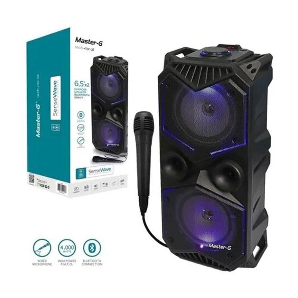 Parlante Master G SPBYF7 Bluetooth 2x6.5 Pulgadas 4000W-5