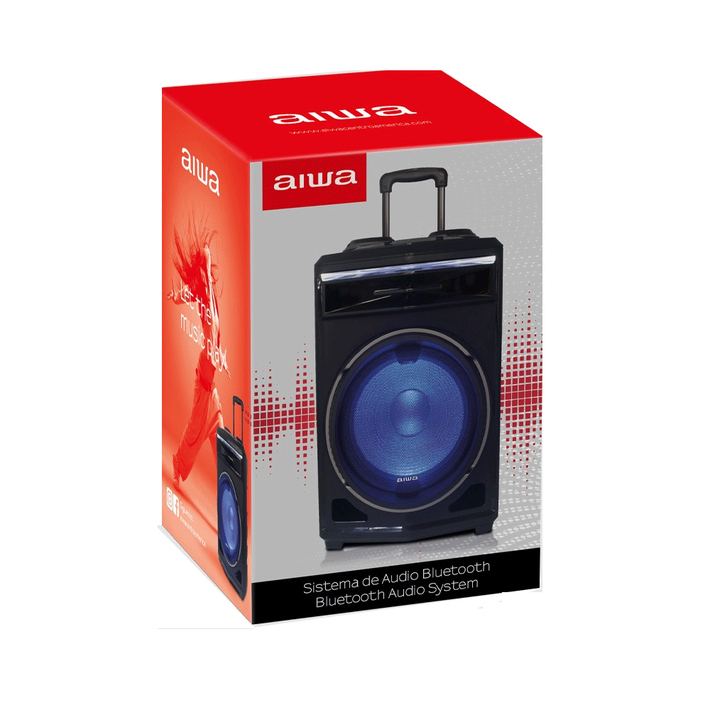 Parlante Aiwa Awpok8t bluetooth 500w-2